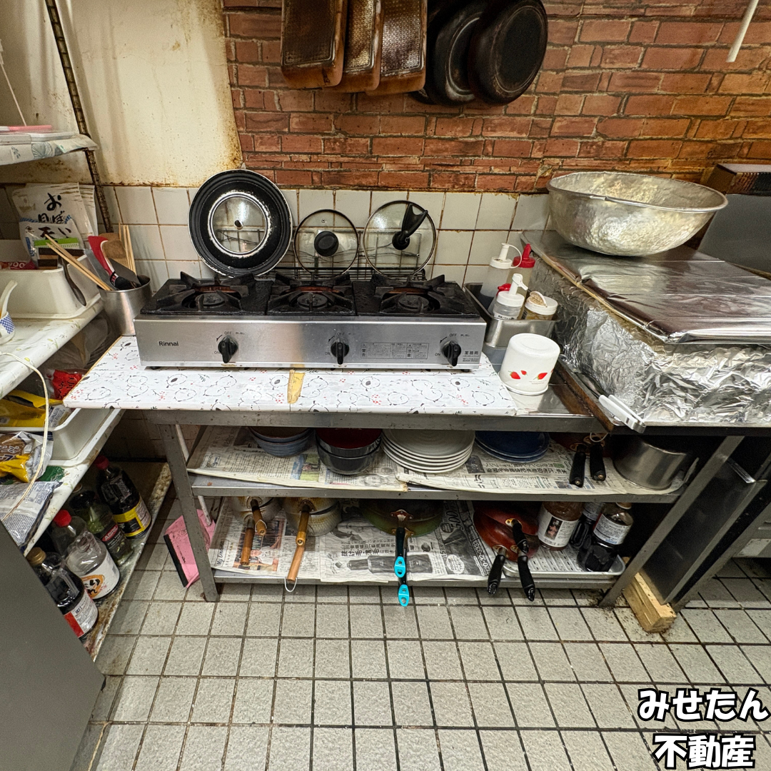 【譲渡代0円・ダムウェーター残置】阪急園田駅2分！1・2階路面の重飲食居抜き店舗（約34坪）